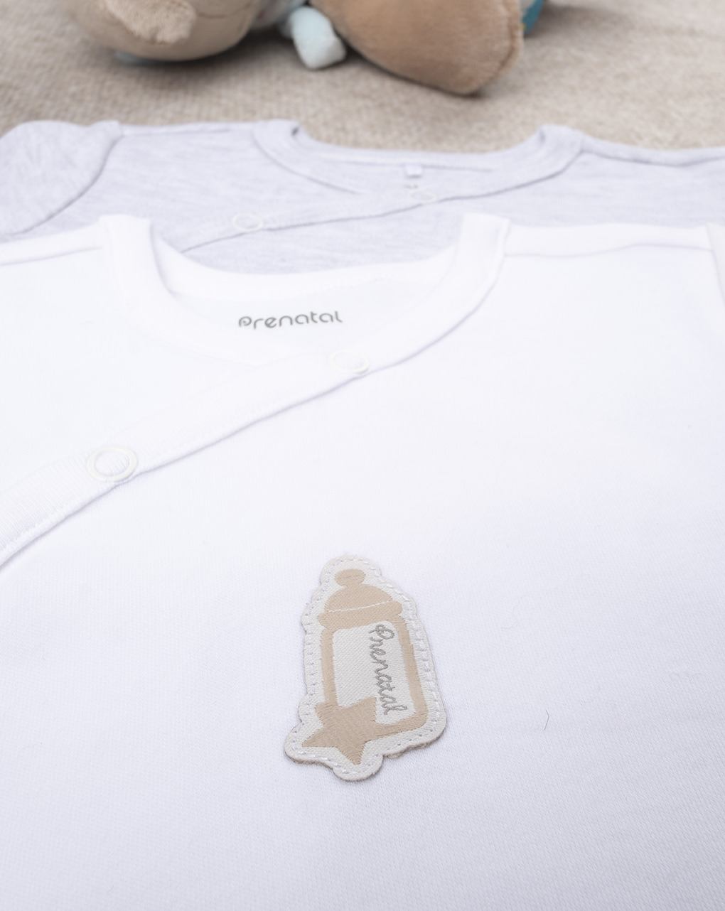 βρεφικές μπλούζες πακέτο x2 unisex - Prénatal