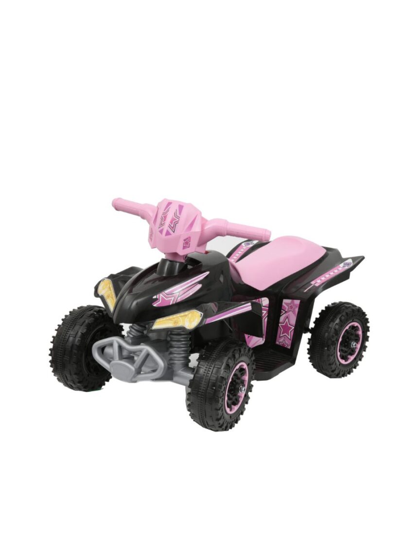 Sun & sport – ηλεκτροκίνητη quad γουρούνα 6v ροζ rdf52142 - Sun&Sport