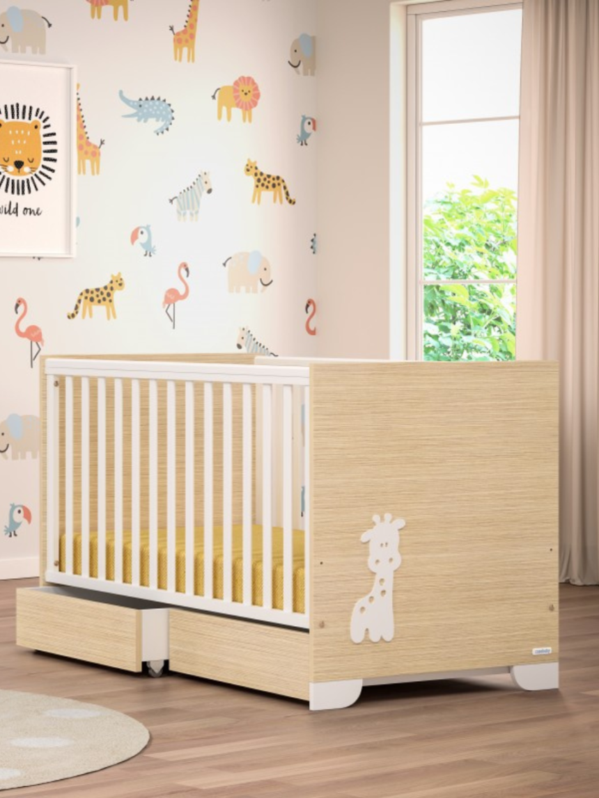 Casababy giraffe βρεφικό κρεβάτι μετατρεπόμενο σε προεφηβικό - CASABABY