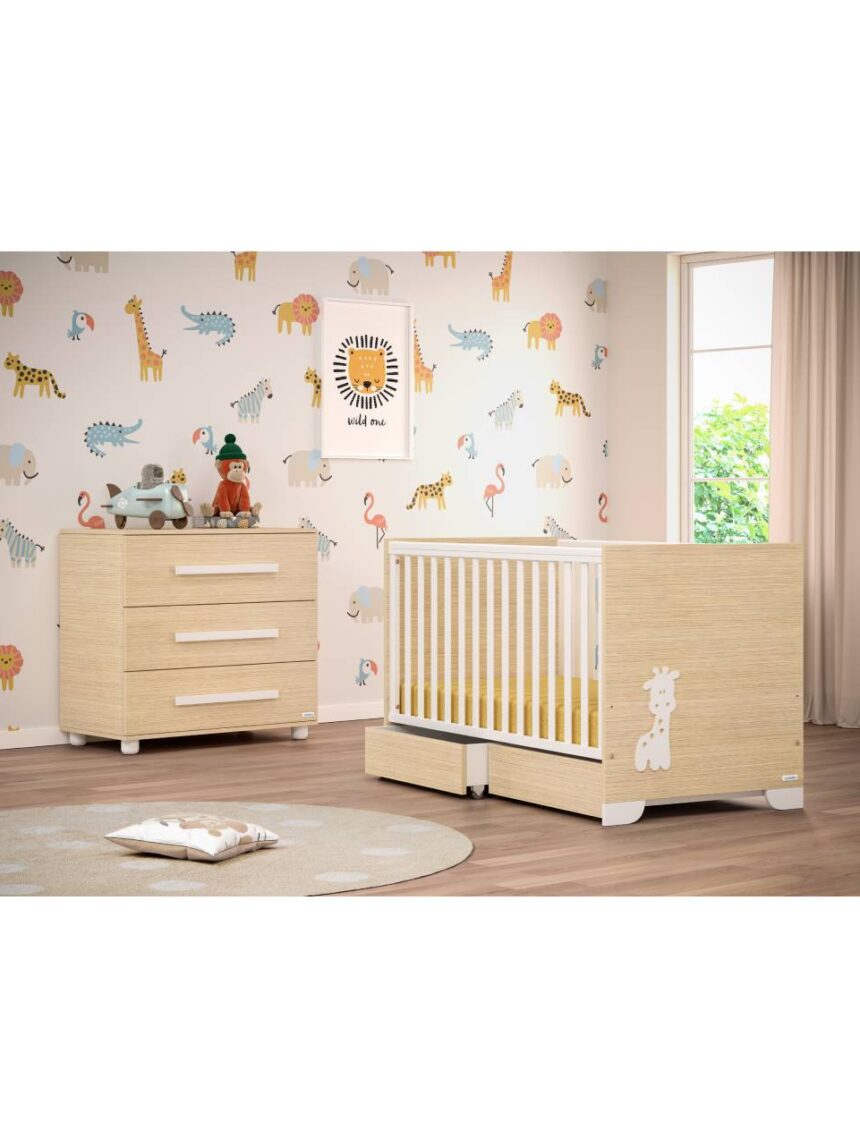 Casababy giraffe βρεφικό κρεβάτι μετατρεπόμενο σε προεφηβικό - CASABABY