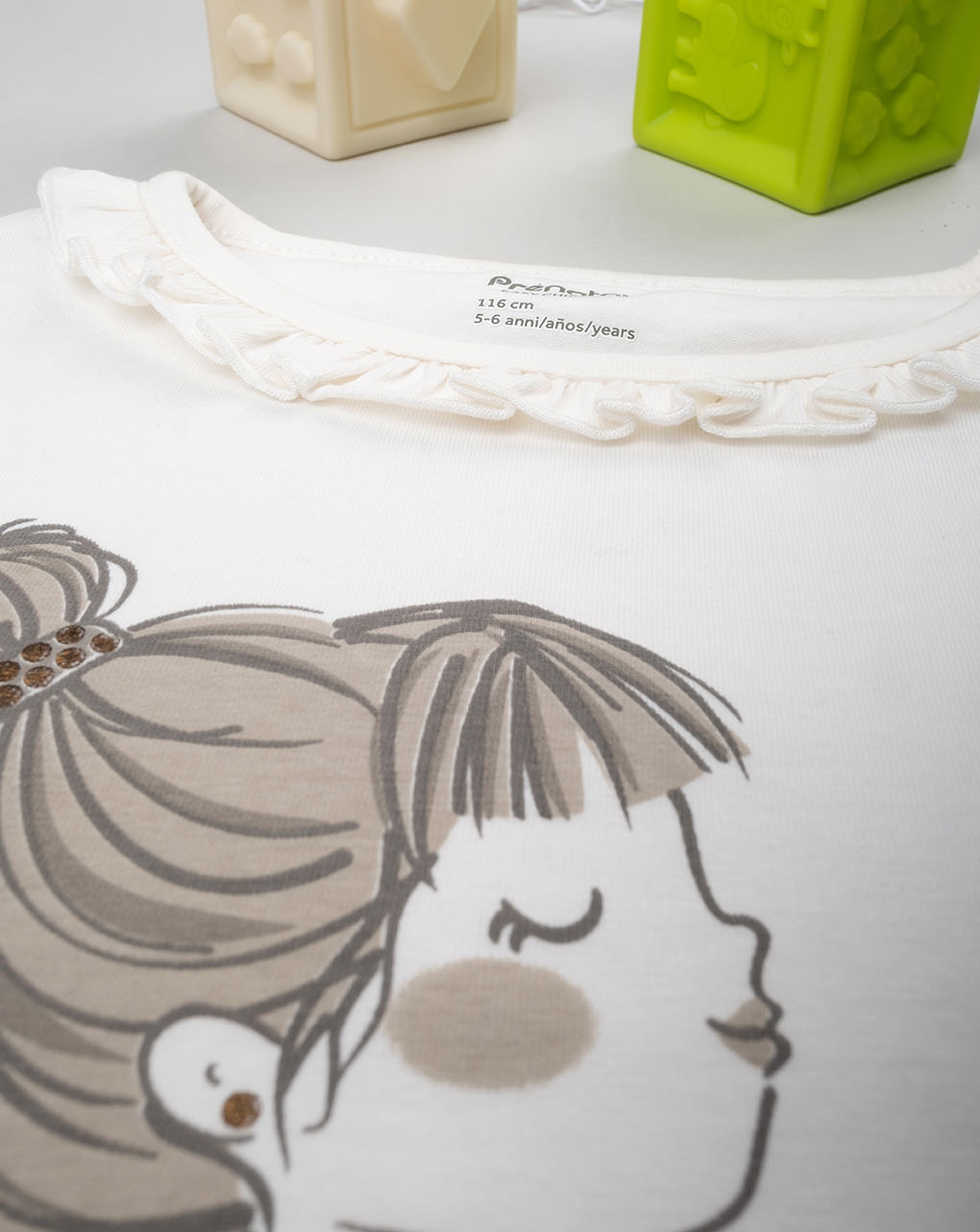 παιδική μπλούζα κρεμ με το bambi για κορίτσι - Prénatal