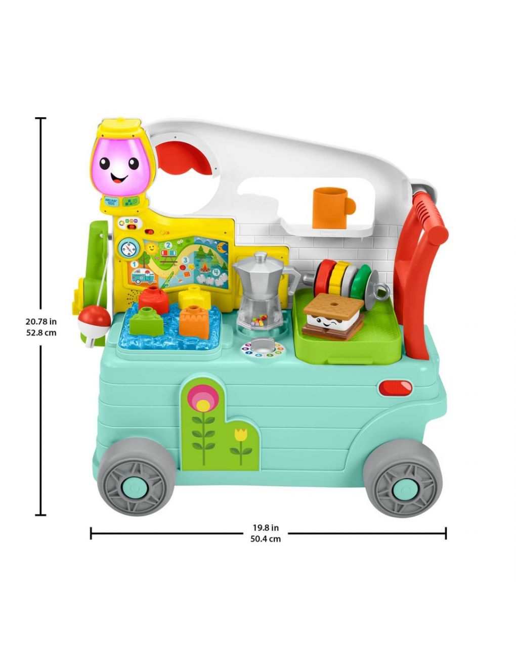 Fisher price παίζω και μαθαίνω – εκπαιδευτικό τροχόσπιτο 3 σε 1 smart stages - Fisher-Price