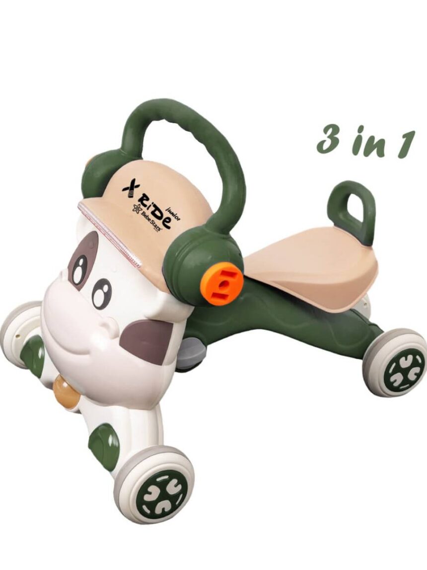 Bebe stars στράτα - scooter x-ride 3 in1 green - Bebe Stars