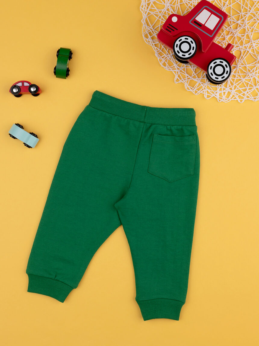 βρεφικό παντελόνι φόρμας πράσινο game για αγόρι - Prénatal