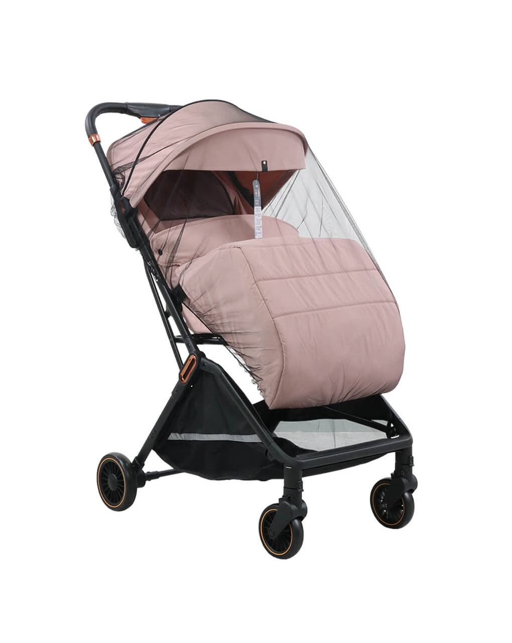 Bebe stars καρότσι περιπάτου city automatic powder pink - Bebe Stars