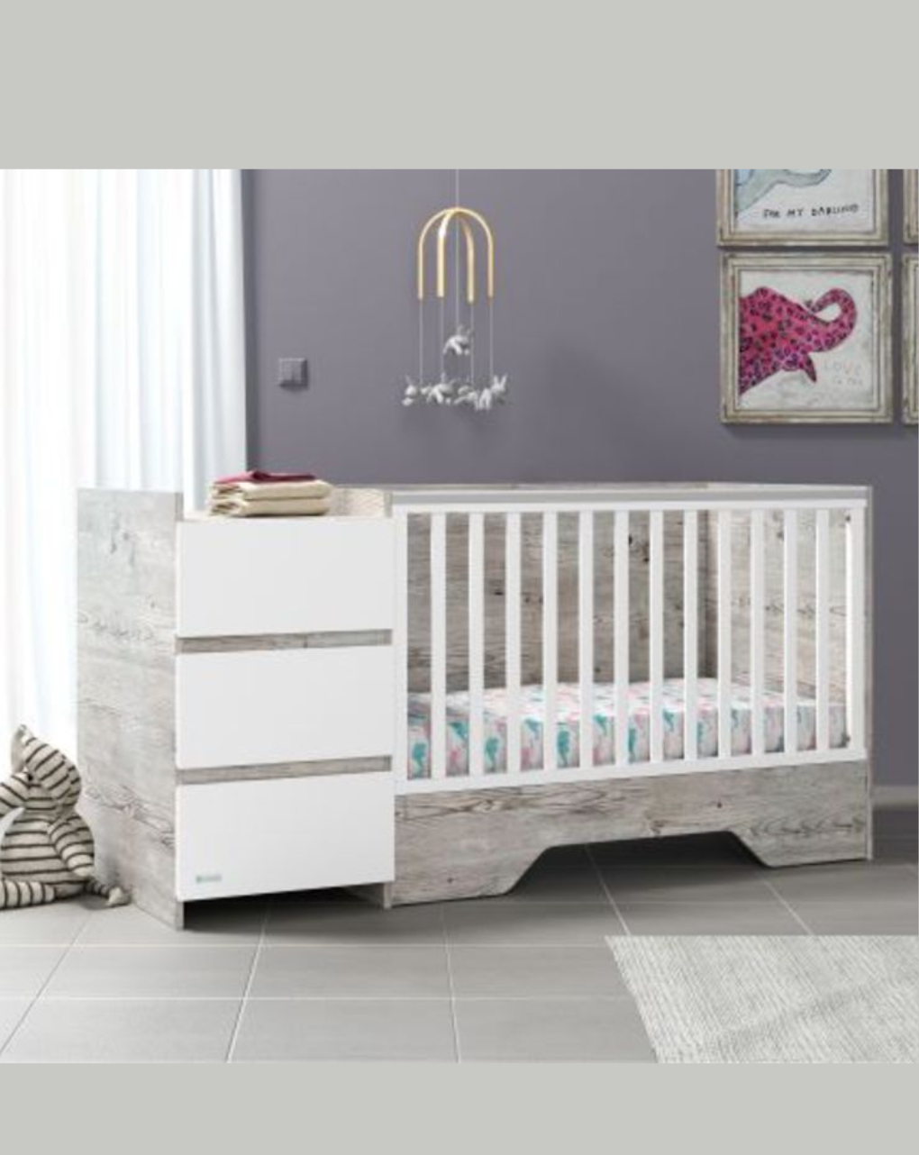 Casababy κρεβάτι μετατρεπόμενο combo - CASABABY