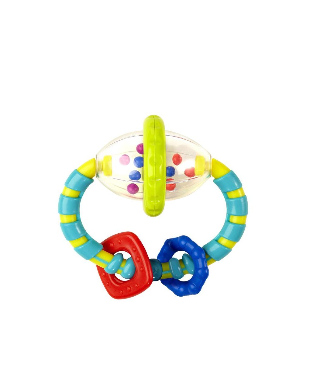 Bright starts μασητικό-κουδουνίστρα grab & spin™ 03-1414014-01 - KIDS II