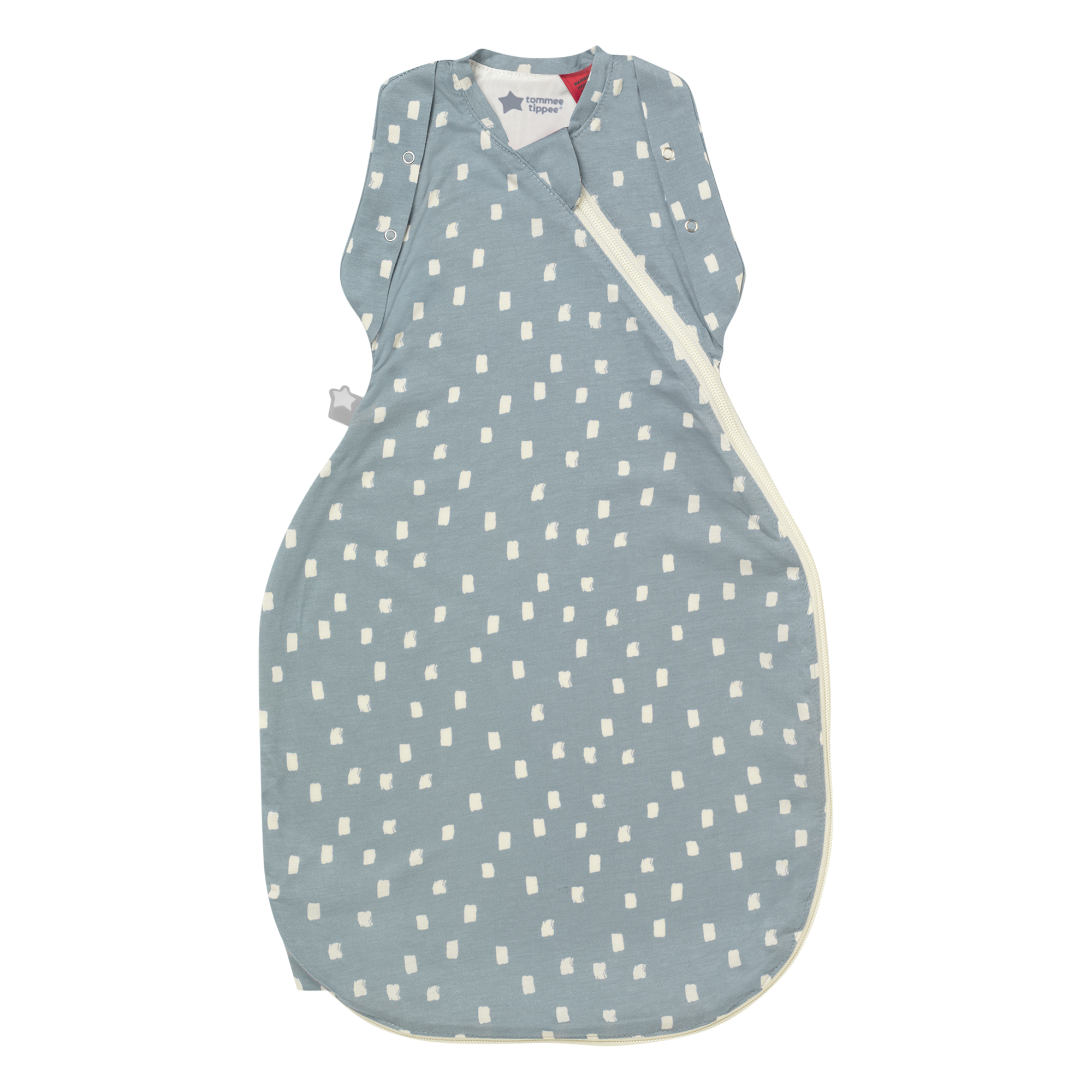 Gro υπνόσακος swaddle bag φθινοπωρινός/ανοιξιάτικος 1.0 tog navy speck 0-3 μηνών - The Gro Company