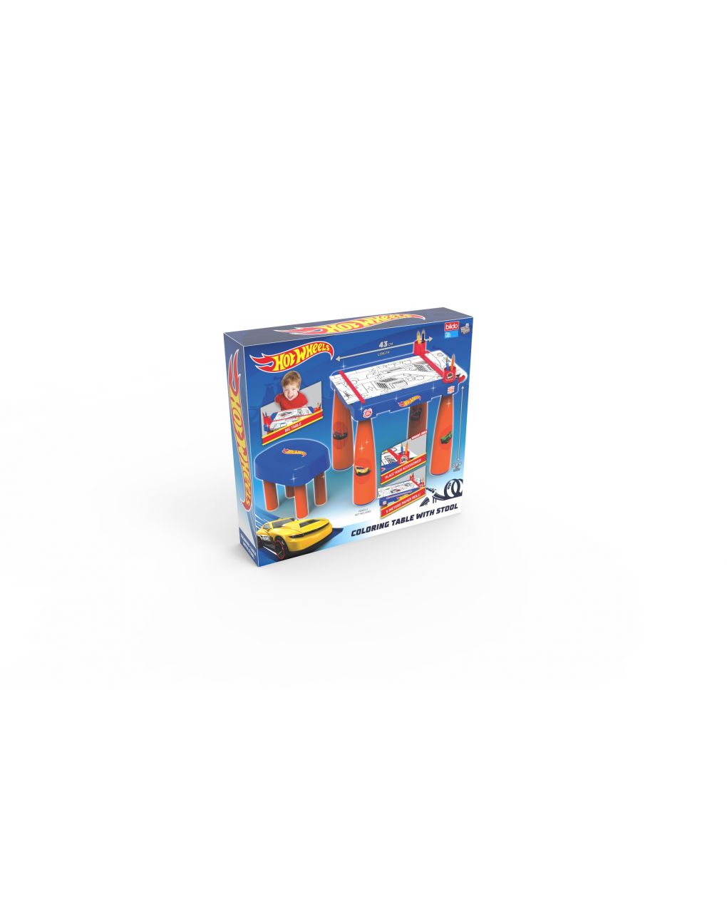 Bildo hot wheels τραπεζάκι ζωγραφικής 862-96170 - Hot wheels