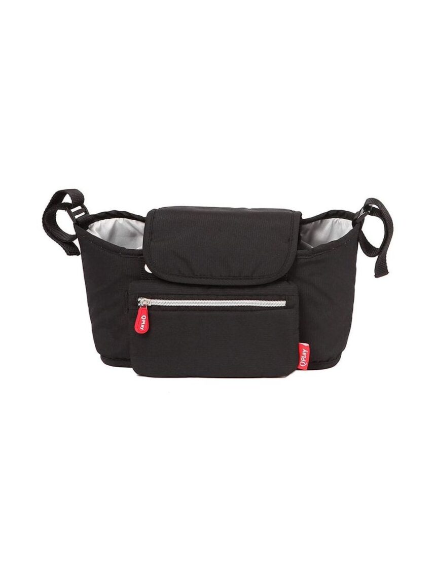 Qplay stroller organiser μαύρο- οργανωτής - τσαντάκι τρίκυκλου/καροτσιού 01-2002314-01 - Kiddo