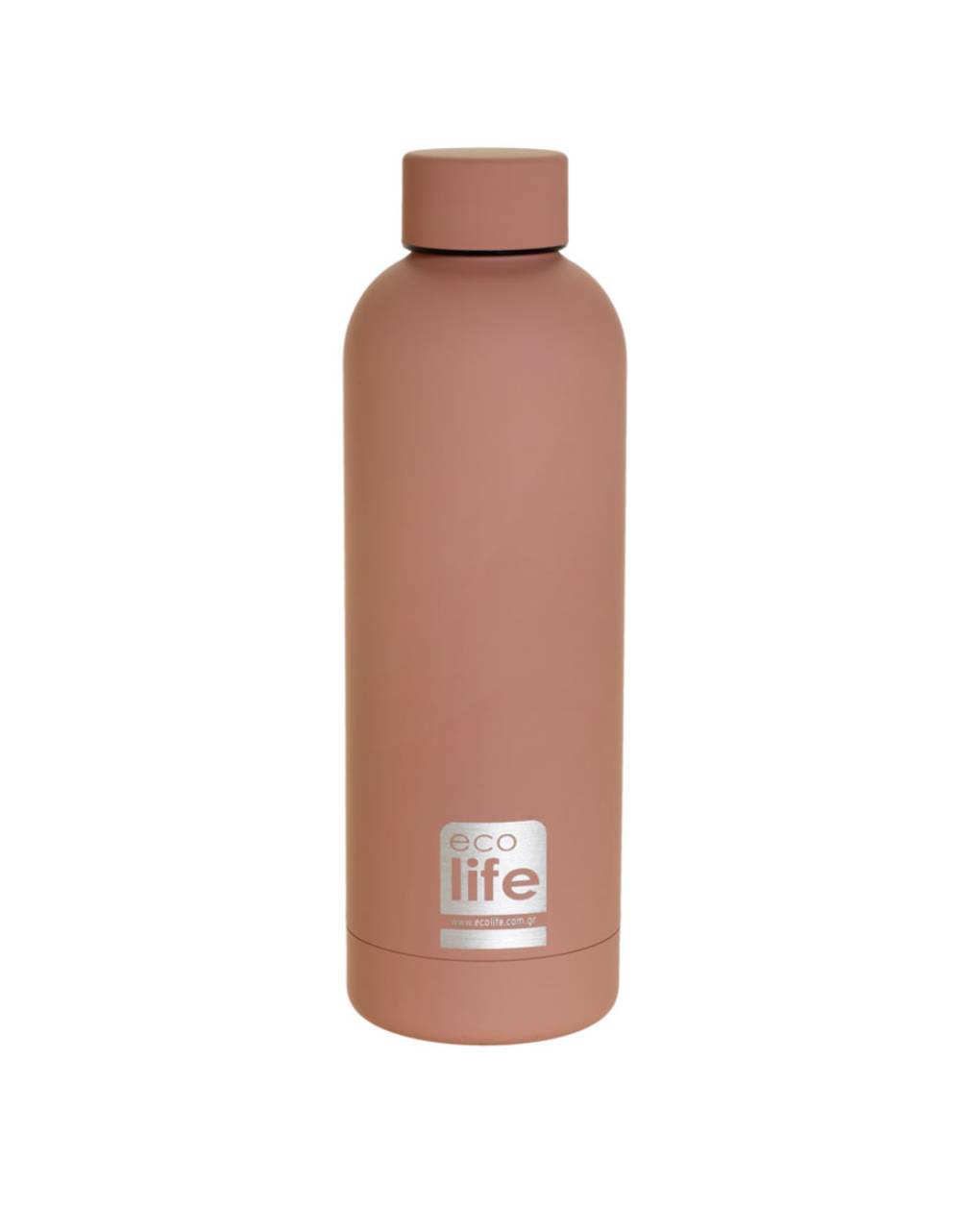 Ecolife θερμός ανοξείδωτος dusty pink 500ml - Ecolife