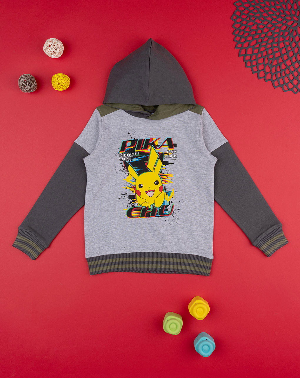 Παιδική μπλούζα φούτερ με pokémon για αγόρι | Prénatal Store Online