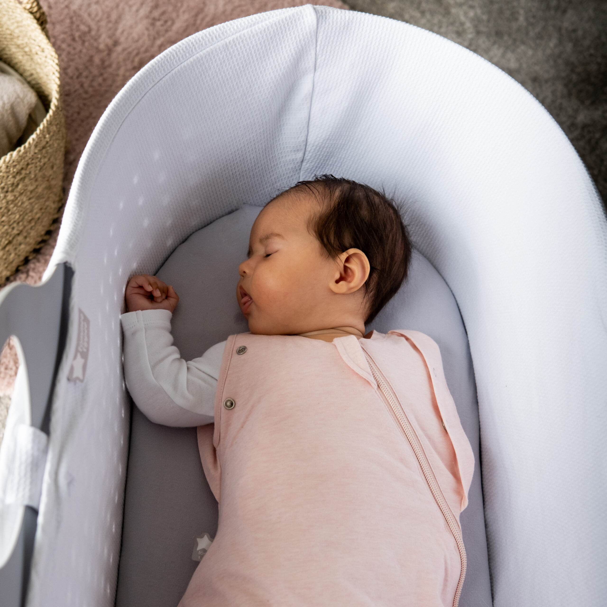 Gro υπνόσακος swaddle bag φθινοπωρινός/ανοιξιάτικος 1.0 tog blush 3-6 μηνών - The Gro Company