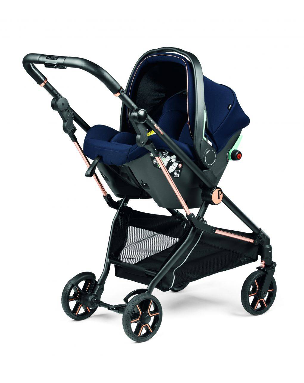 Peg perego σύστημα μεταφοράς trio vivace special edition blue shine slk - Peg-Pérego