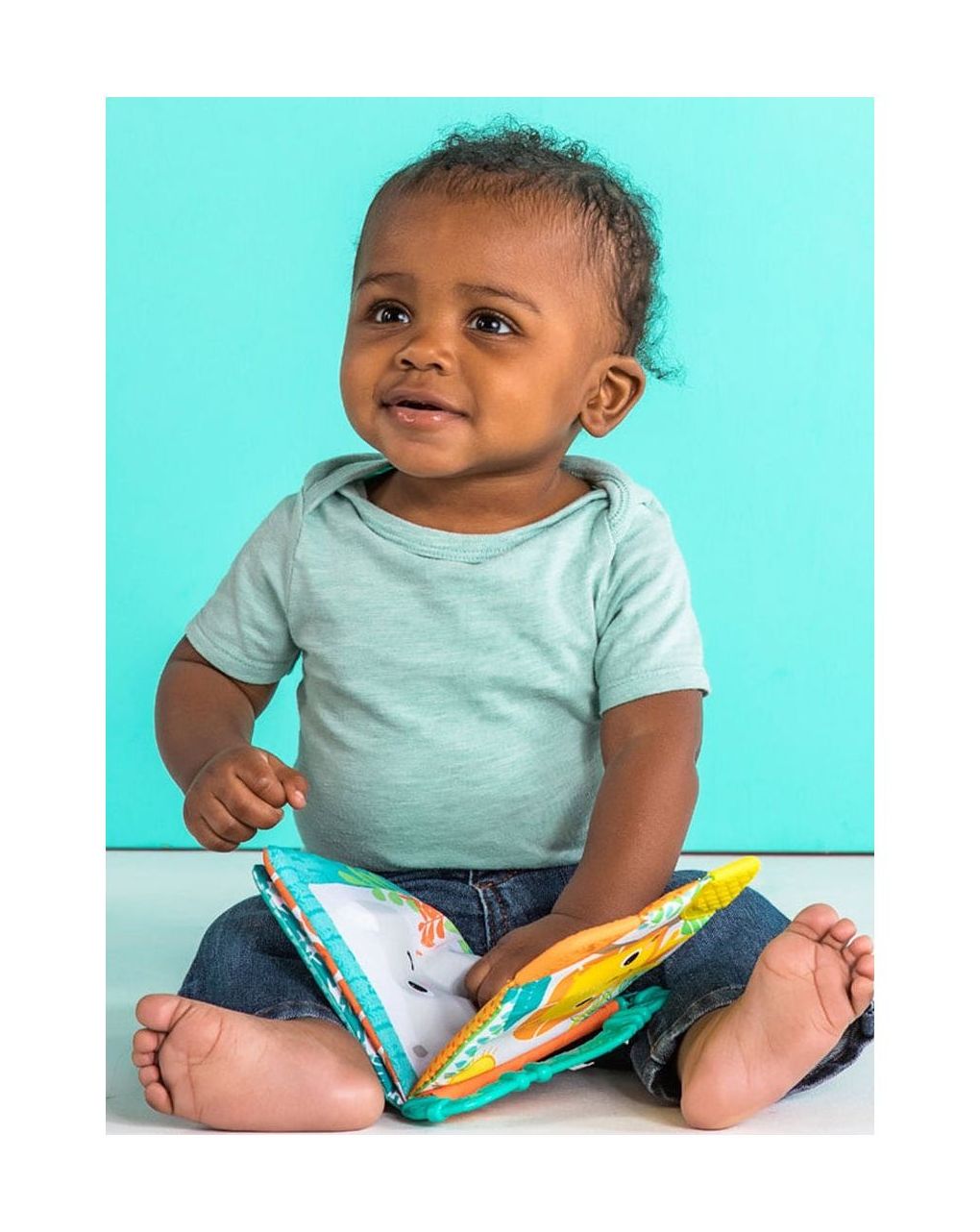 Bright starts μασητικό παιχνίδι teethe & read™ 03-1414229-01 - KIDS II