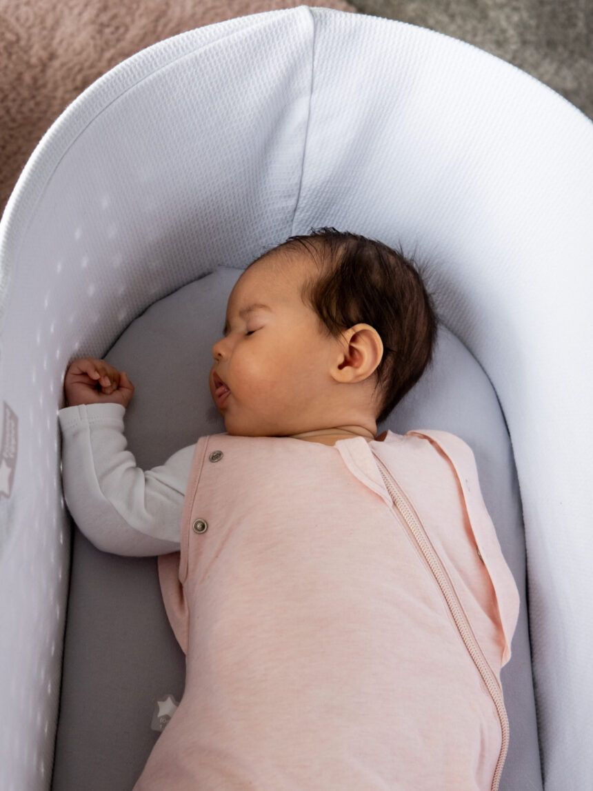 Gro υπνόσακος swaddle bag φθινοπωρινός/ανοιξιάτικος 1.0 tog blush 0-3 μηνών - The Gro Company