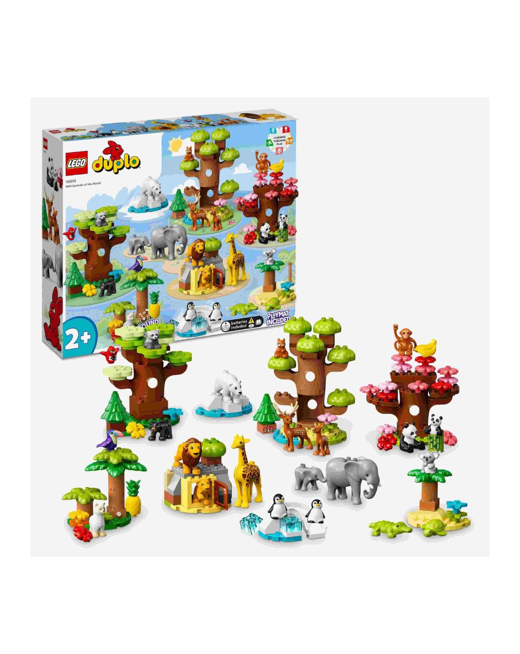 Lego duplo ζώα του κόσμου με playmat 10975 - LEGO DUPLO