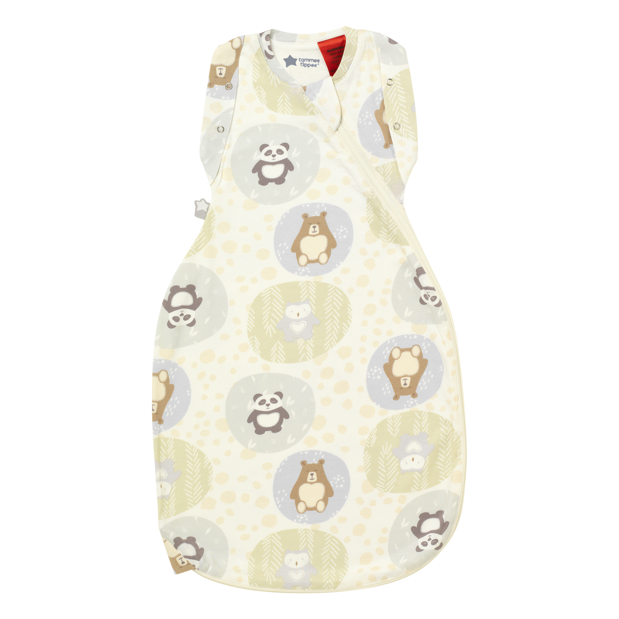 Gro υπνόσακος swaddle bag φθινοπωρινός/ανοιξιάτικος 1.0 tog friends 0-3 μηνών - The Gro Company