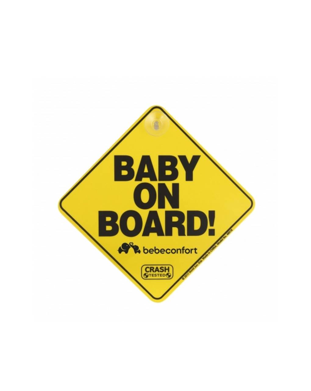 Bebeconfort baby on board με βεντούζα