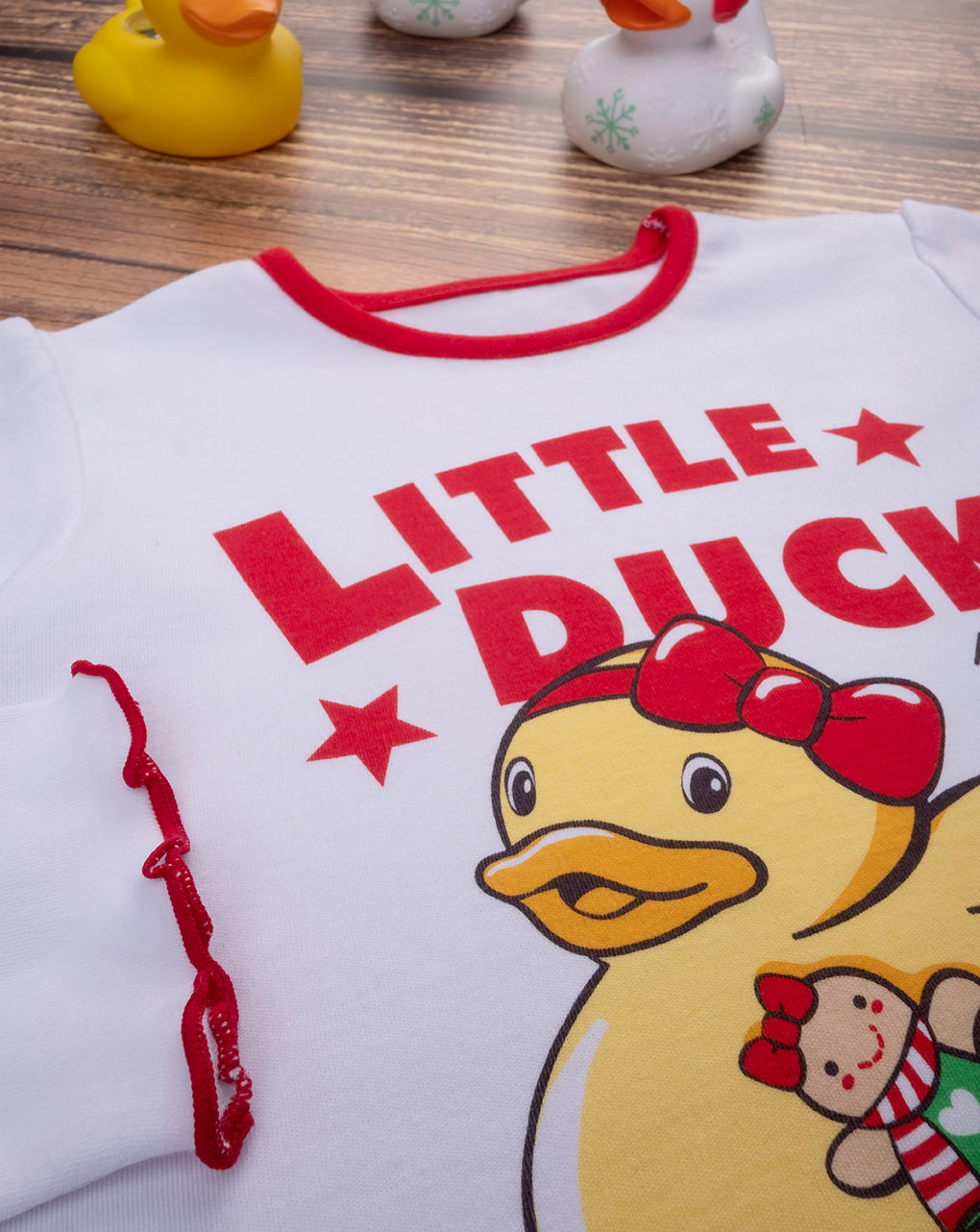 παιδική χριστουγεννιάτικη πιτζάμα little duck για κορίτσι - Prénatal