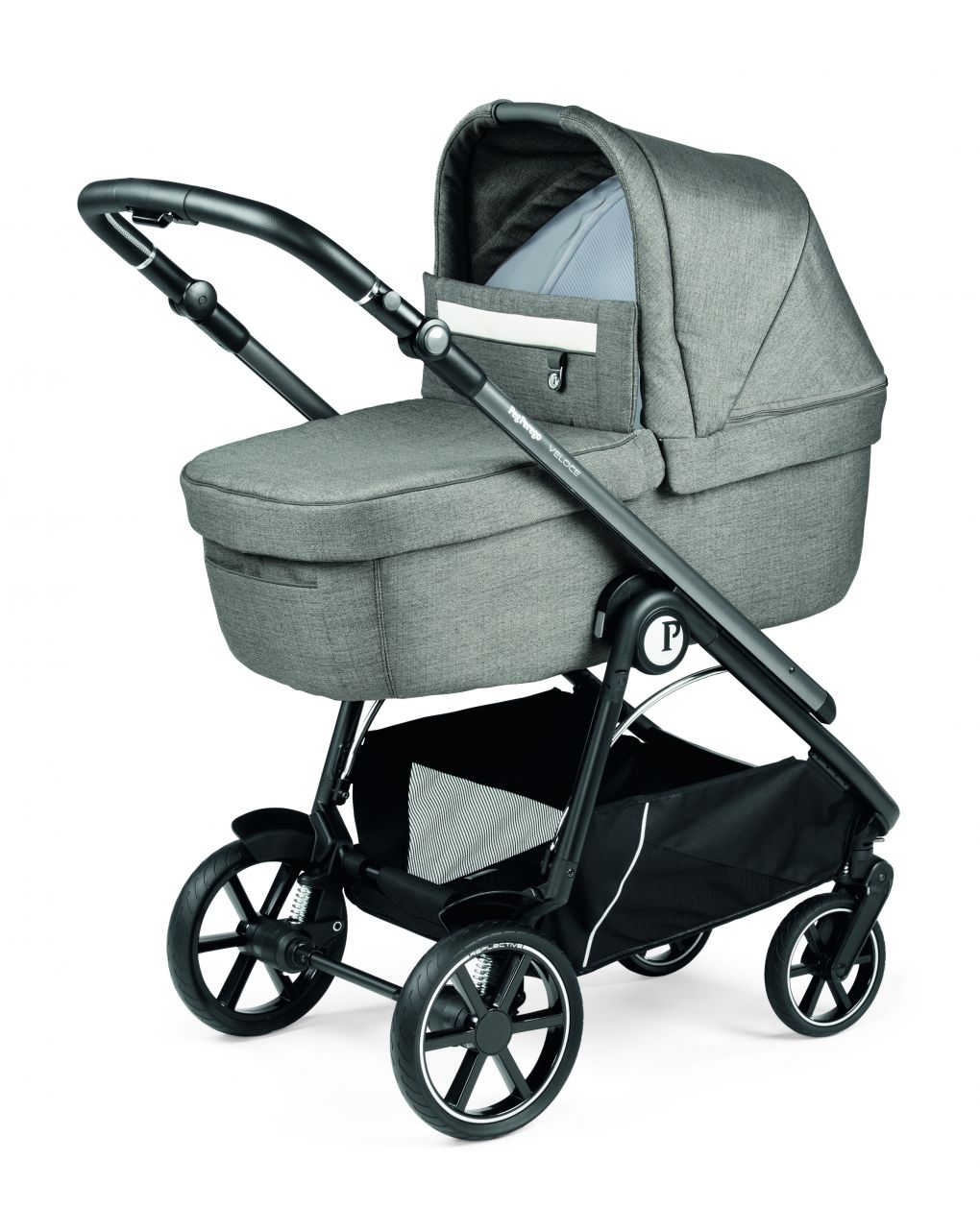 Peg perego πολυκαρότσι veloce slk modular 3 in 1 city grey - Peg-Pérego