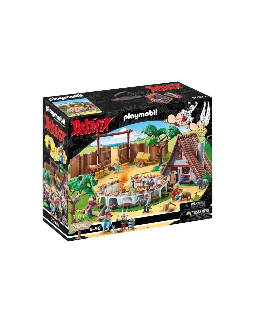 Playmobil asterix : γιορτή στο γαλατικό χωριό 70931 - PLAYMOBIL : ASTERIX