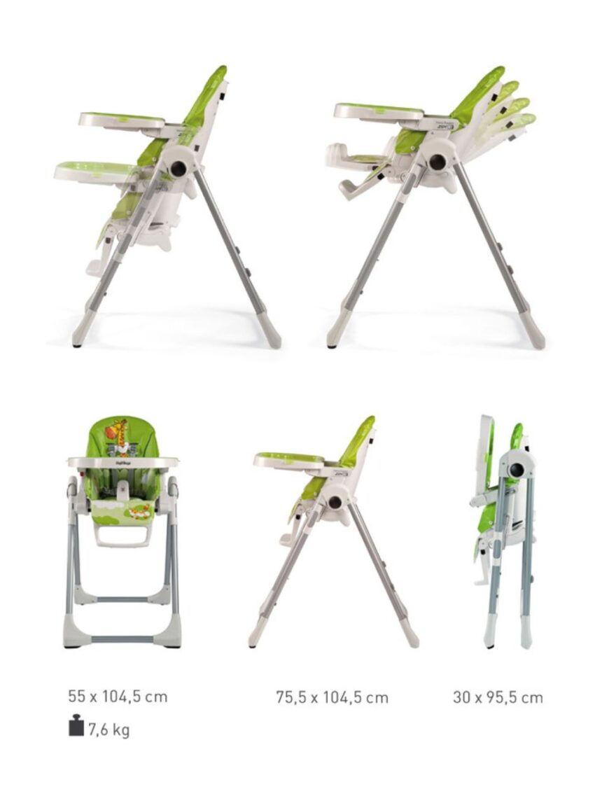 Peg-perego καρεκλάκι φαγητού prima pappa follow me mint - Peg-Pérego