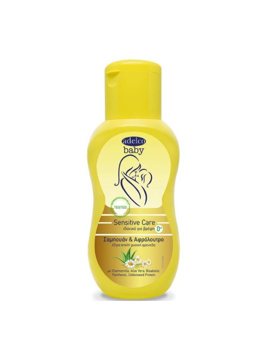 Adelco baby sensitive care σαμπουάν & αφρόλουτρο 300ml - ADELCO BABY SENSITIVE CARE