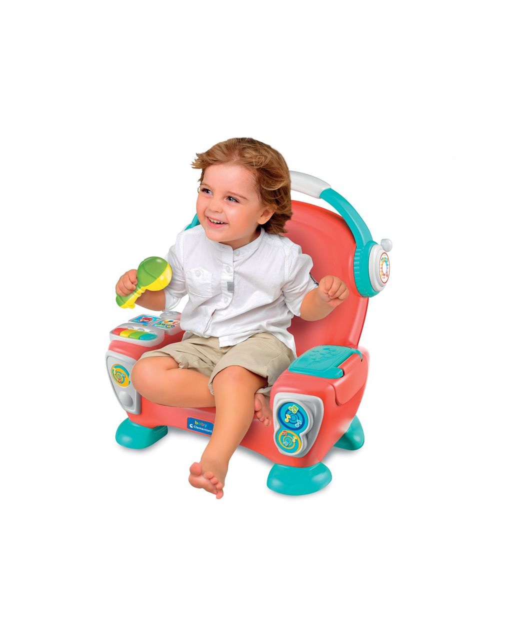 Baby clementoni βρεφικό παιχνίδι εκπαιδευτική πολυθρόνα για 18+ μηνών 1000-63384 - BABY CLEMENTONI