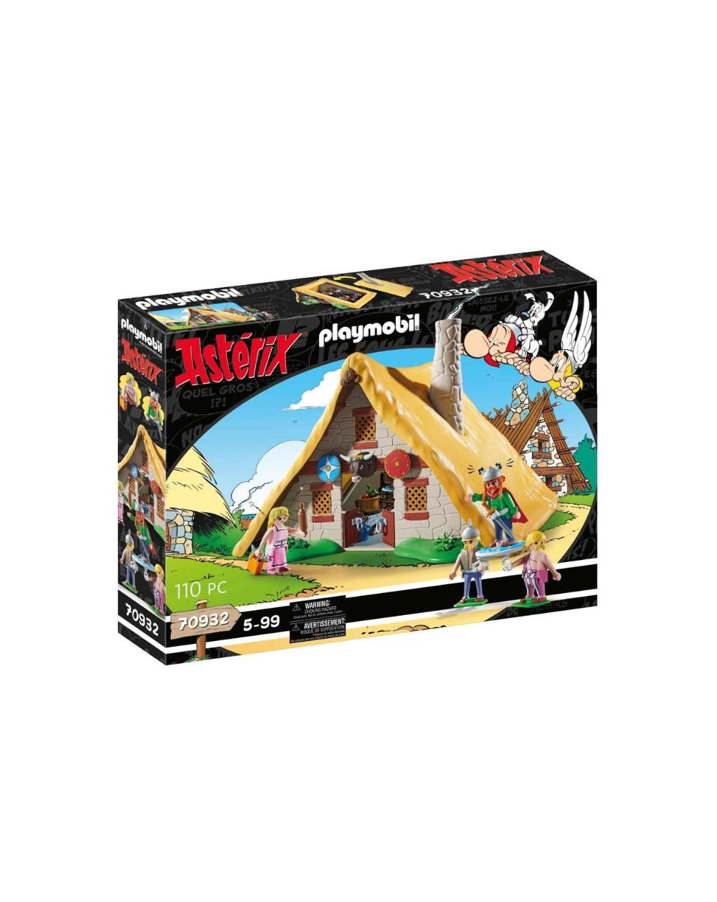 Playmobil asterix : η καλύβα του αρχηγού μαζεστίξ 70932 - PLAYMOBIL : ASTERIX