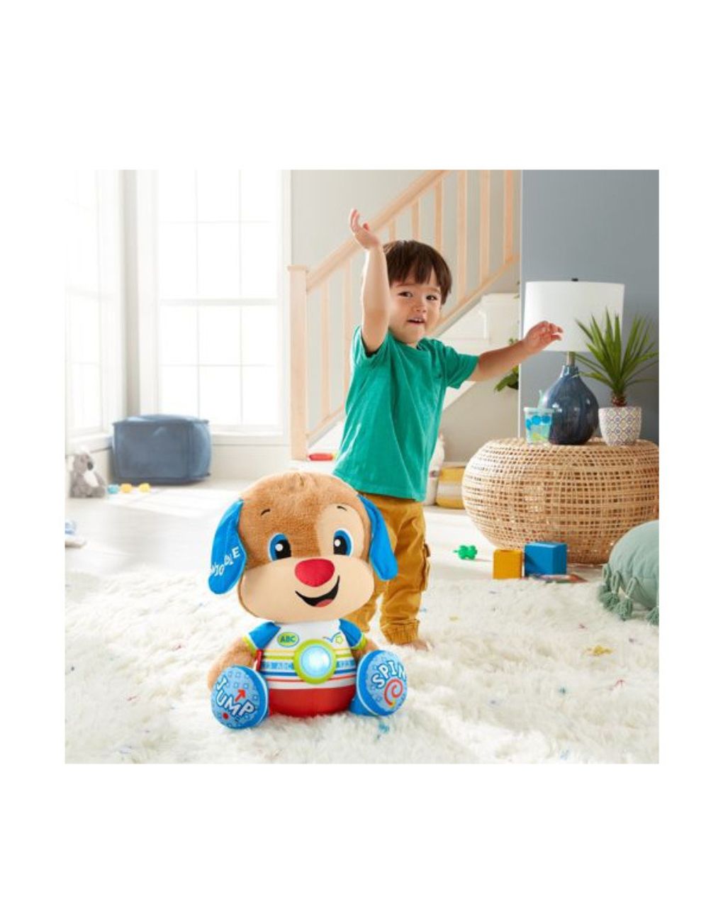 Fisher-price μεγάλο εκπαιδευτικό σκυλάκι smart stages hcj16 - Fisher-Price