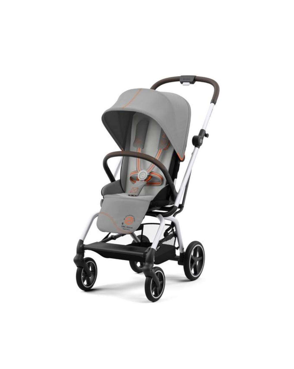 Cybex καρότσι περιπάτου eezy s twist+2 silver - lava grey - Cybex