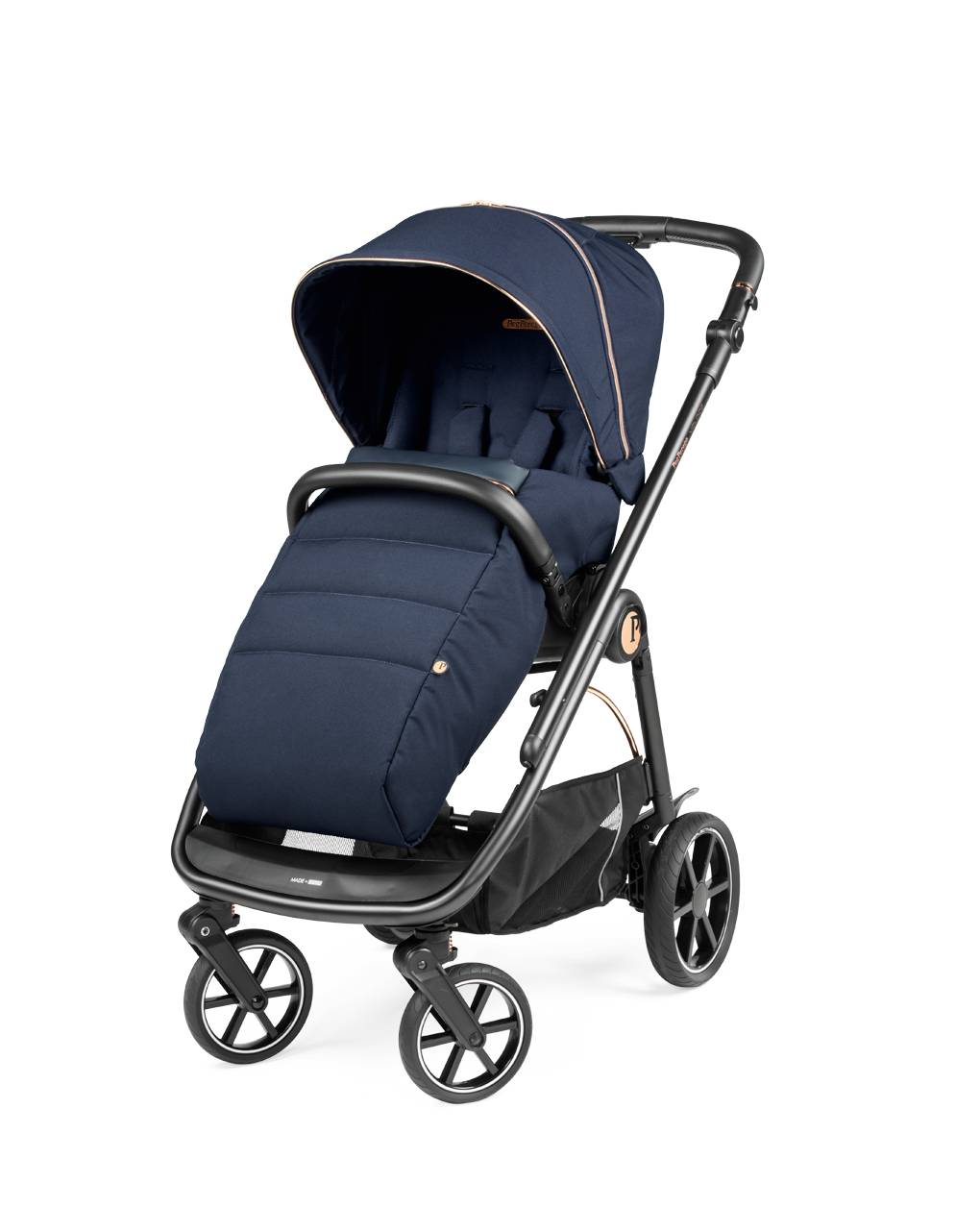 Peg perego καρότσι περιπάτου veloce blue shine