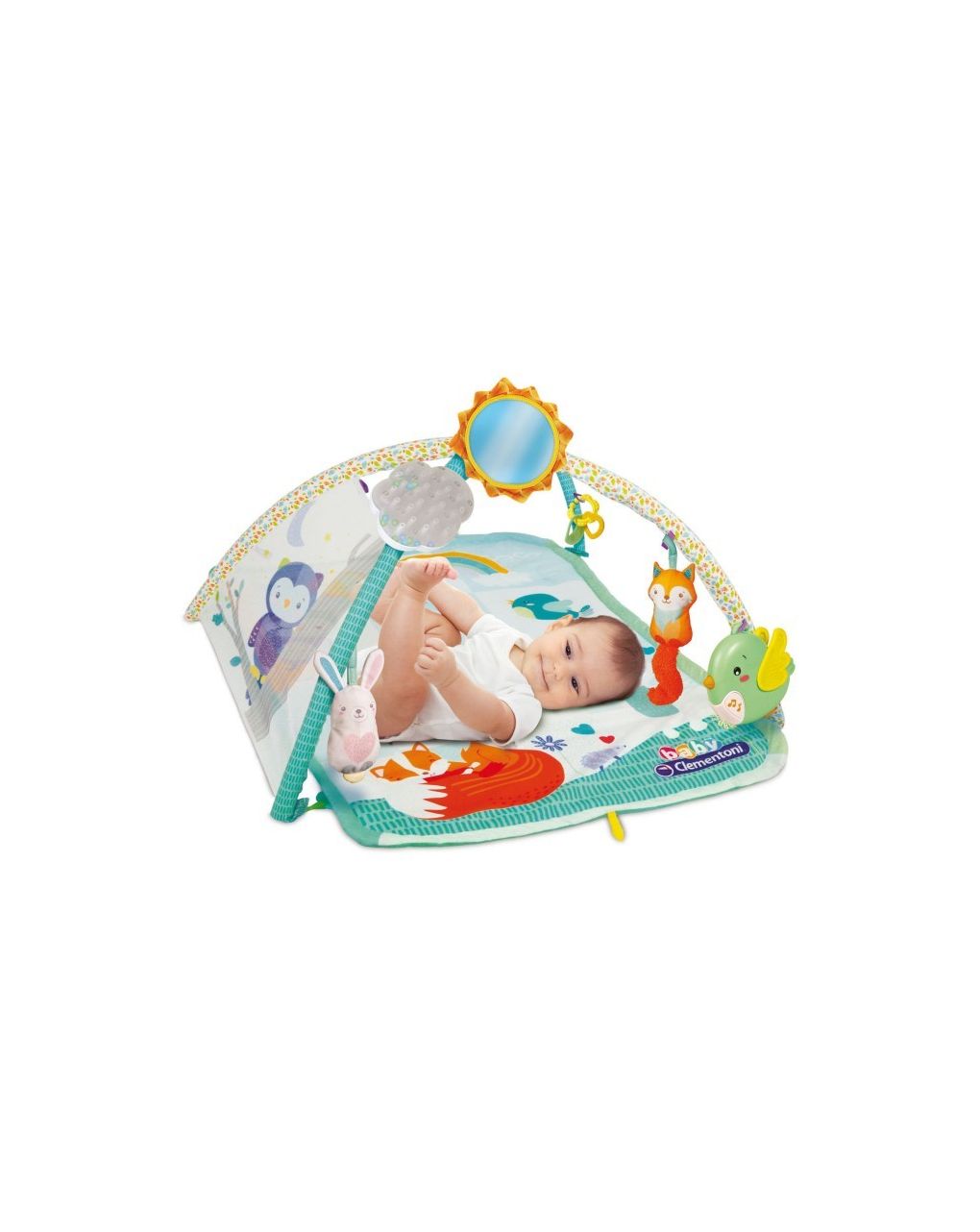 Baby clementoni soft activity gym βρεφικο γυμναστήριο δραστηριοτήτων 1000-17247 - BABY CLEMENTONI