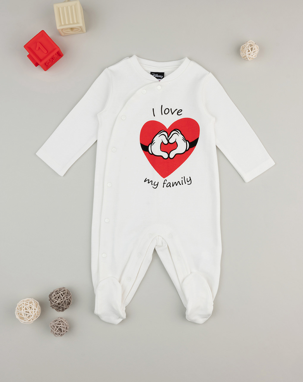 βρεφικό φορμάκι love my family unisex - Prénatal