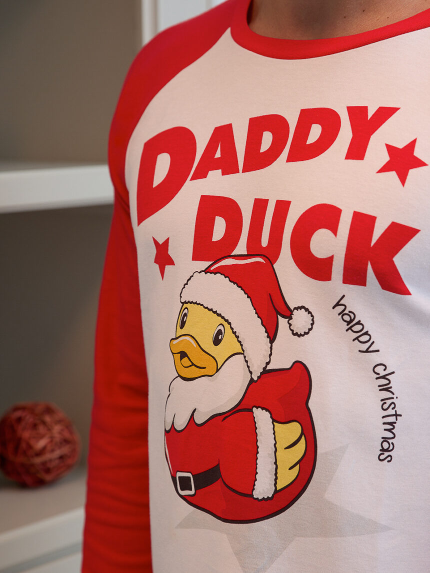 ανδρική χριστουγεννιάτικη πιτζάμα daddy duck - Prénatal