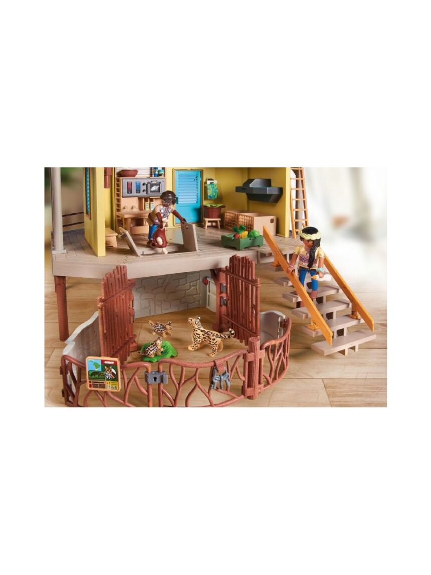 Playmobil wiltopia σταθμός περίθαλψης άγριων ζώων 71007 - PLAYMOBIL : WILTOPIA