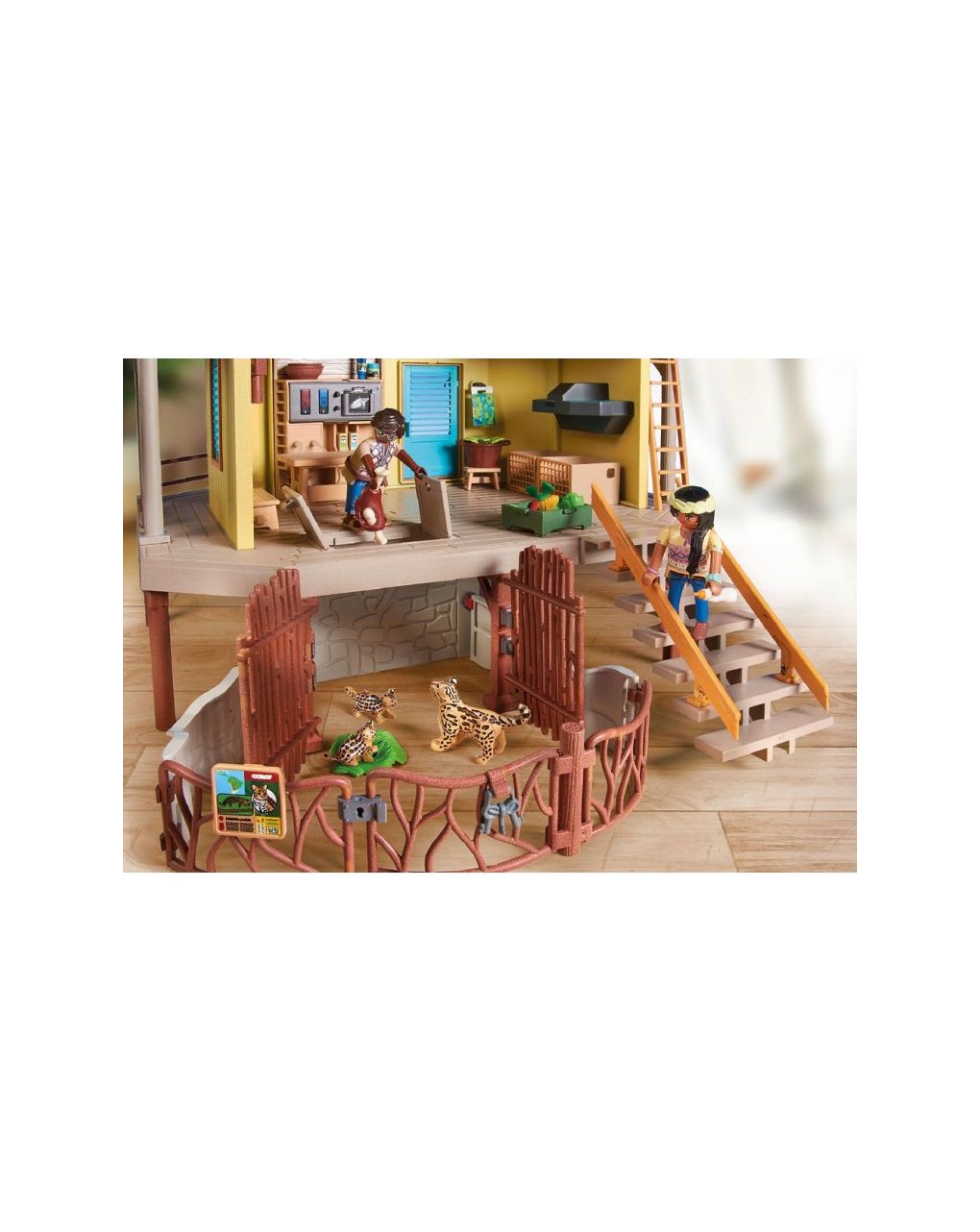 Playmobil wiltopia σταθμός περίθαλψης άγριων ζώων 71007 - PLAYMOBIL : WILTOPIA