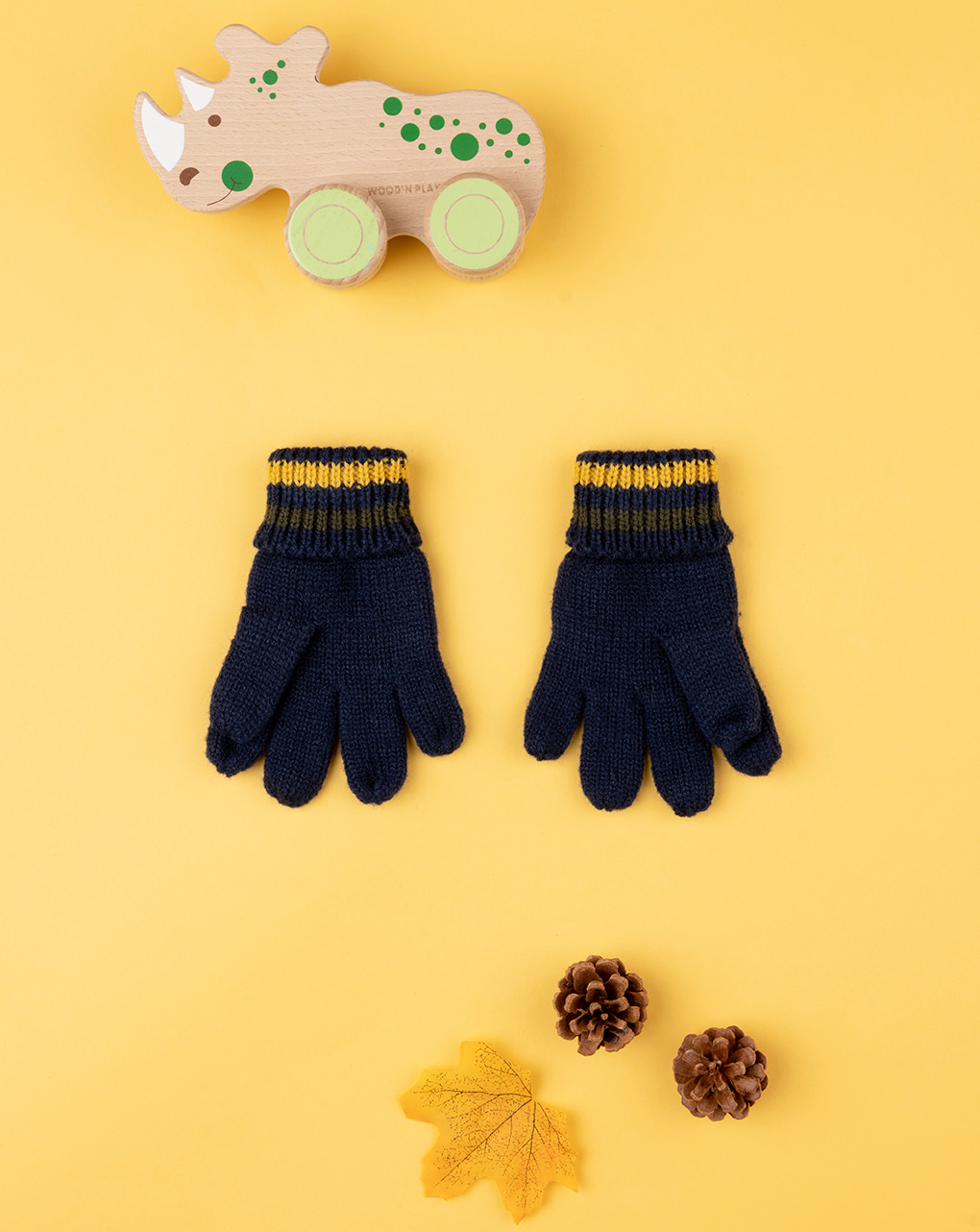 παιδικά γάντια μπλε για αγόρι - Prénatal