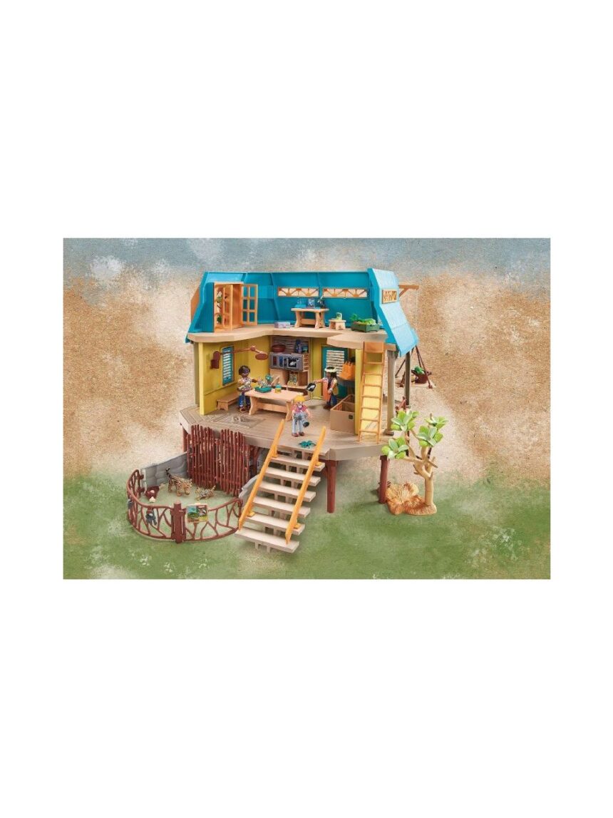 Playmobil wiltopia σταθμός περίθαλψης άγριων ζώων 71007 - PLAYMOBIL : WILTOPIA