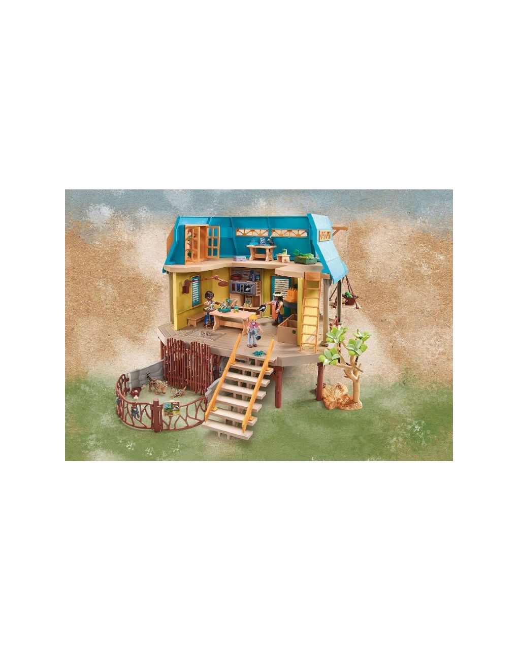 Playmobil wiltopia σταθμός περίθαλψης άγριων ζώων 71007 - PLAYMOBIL : WILTOPIA