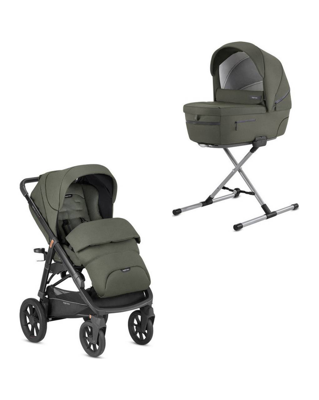 Inglesina πολυκαρότσι aptica xt duo 2 in 1 sequoia green - Inglesina