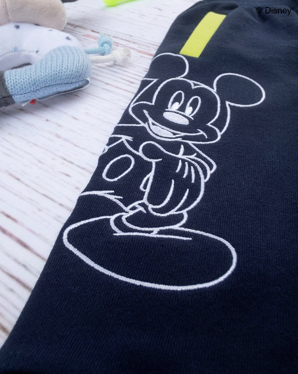 βρεφικό παντελόνι φόρμας μπλε με το mickey για αγόρι - Prénatal