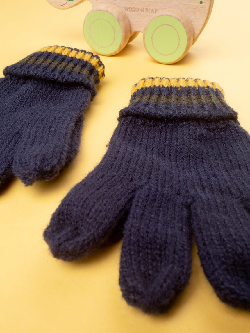 παιδικά γάντια μπλε για αγόρι - Prénatal