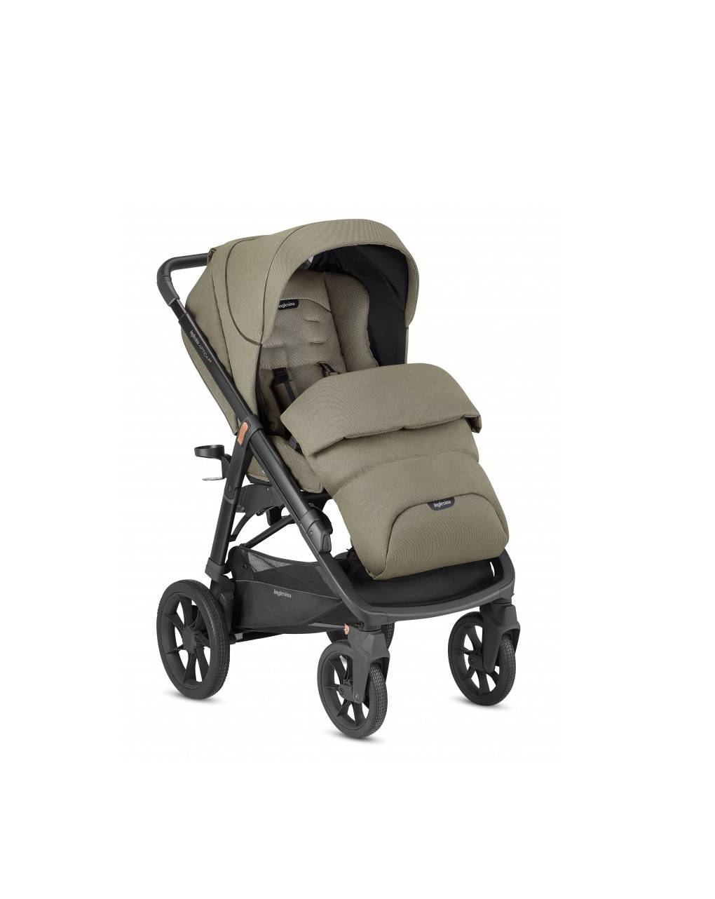 Inglesina aptica xt καρότσι περιπάτου tuareg beige- total black - Inglesina