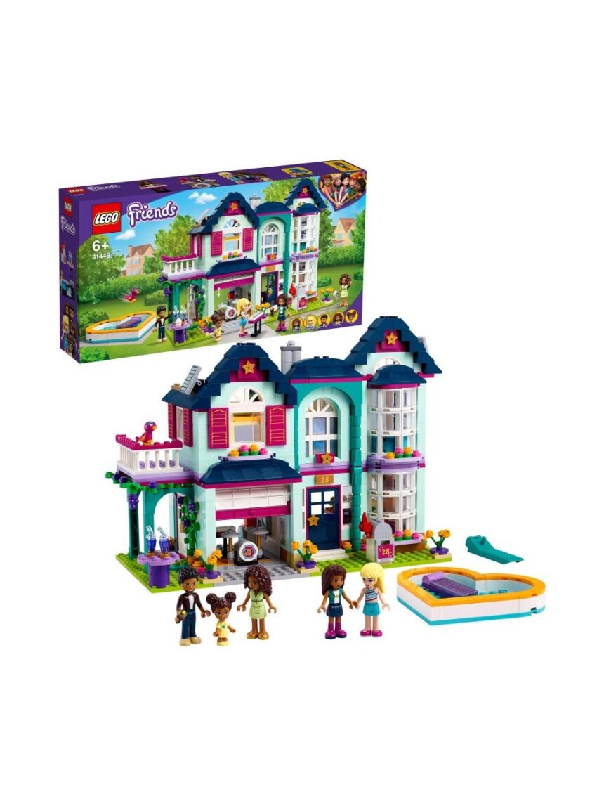 Lego  friends το οικογενειακό σπίτι της άντρεα 41449 - Lego, Lego Friends