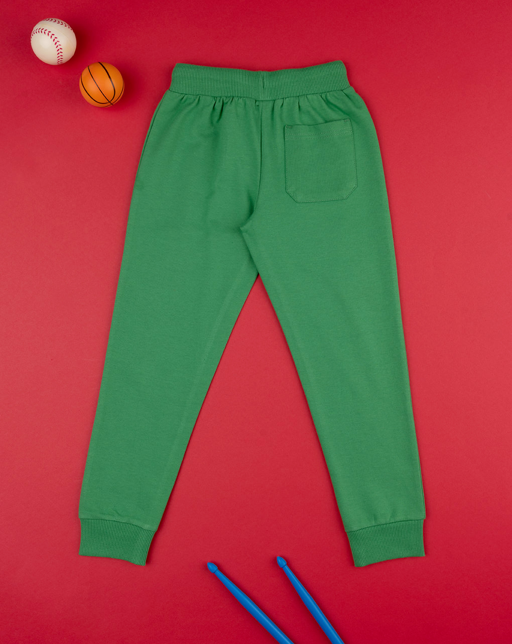 παιδικό παντελόνι φόρμας πράσινο boston για αγόρι - Prénatal