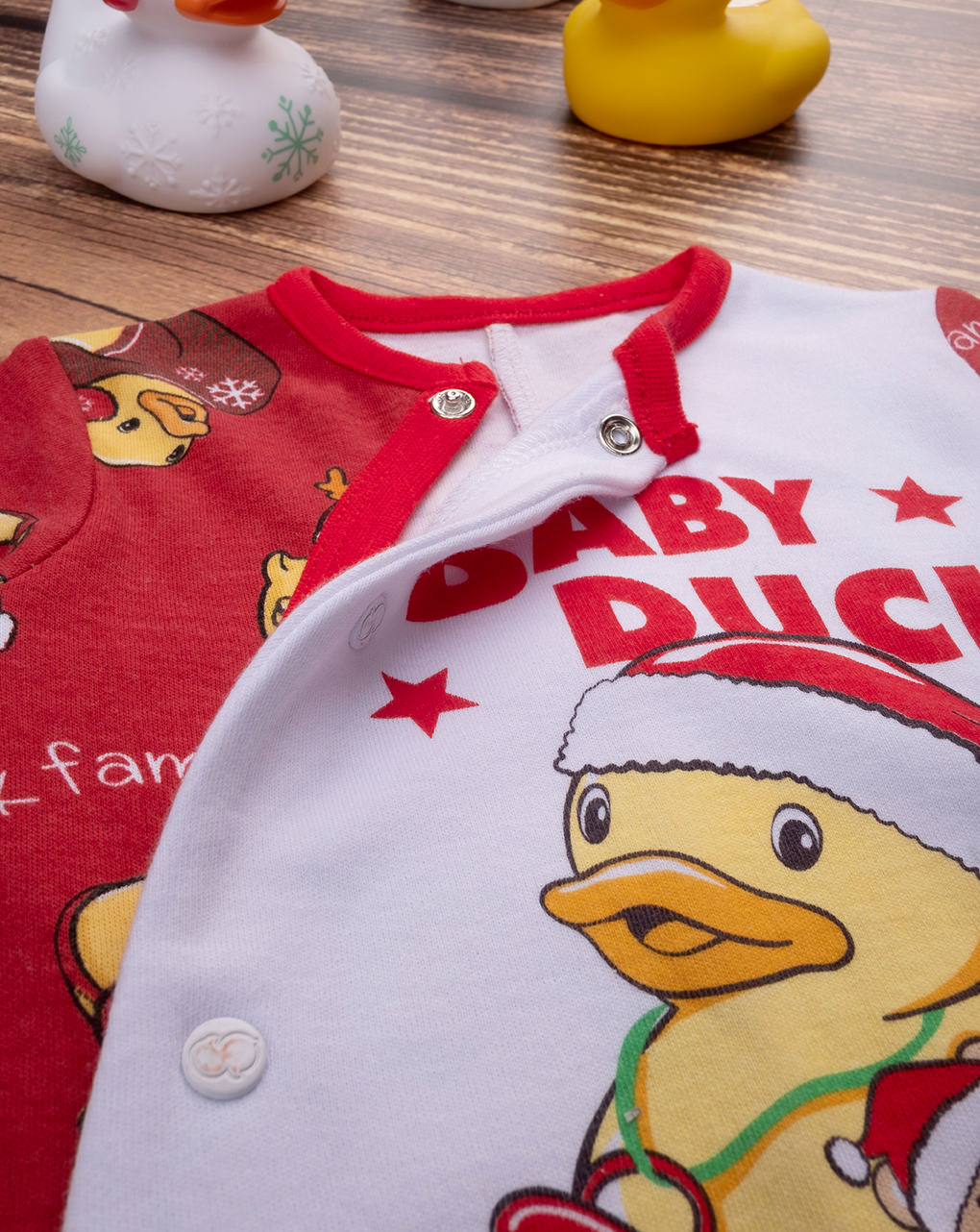 βρεφικό χριστουγεννιάτικο φορμάκι baby duck unisex - Prénatal