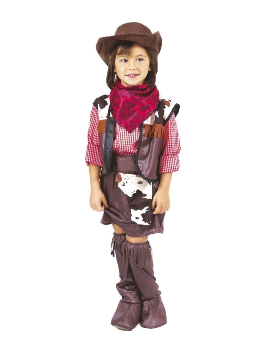 Fancy world αποκριάτικη στολή cowgirl 3 μεγέθη prg00220 - Fancy World