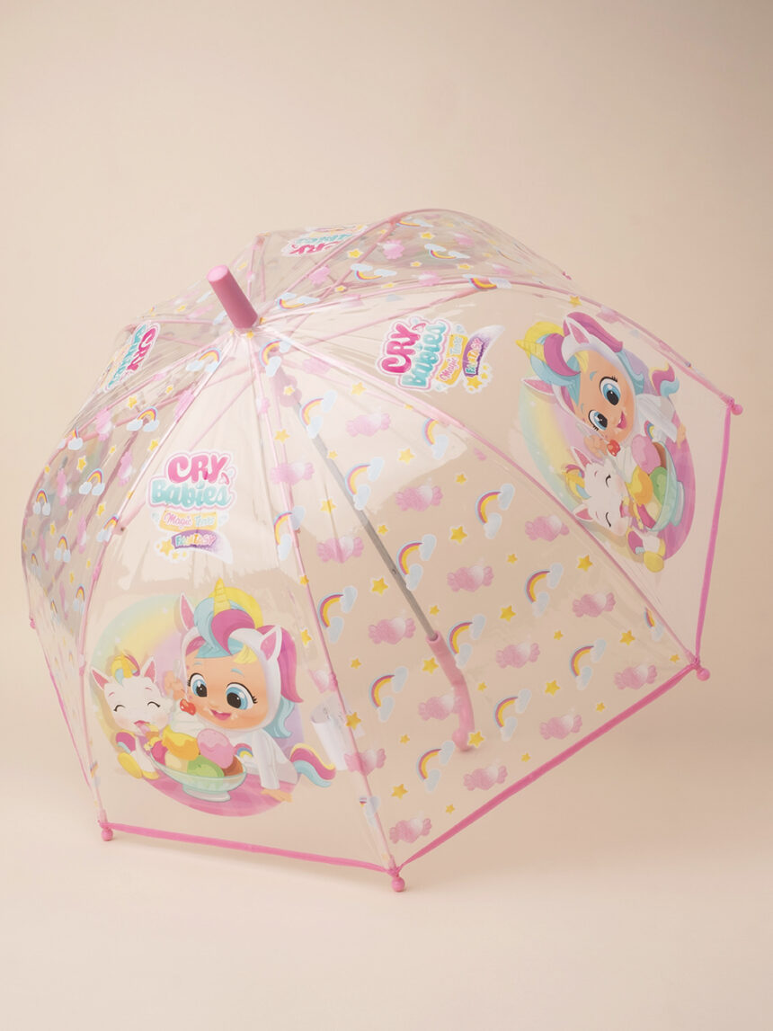 παιδική ομπρέλα διαφανής με τα crybabies για κορίτσι - CRY Babies